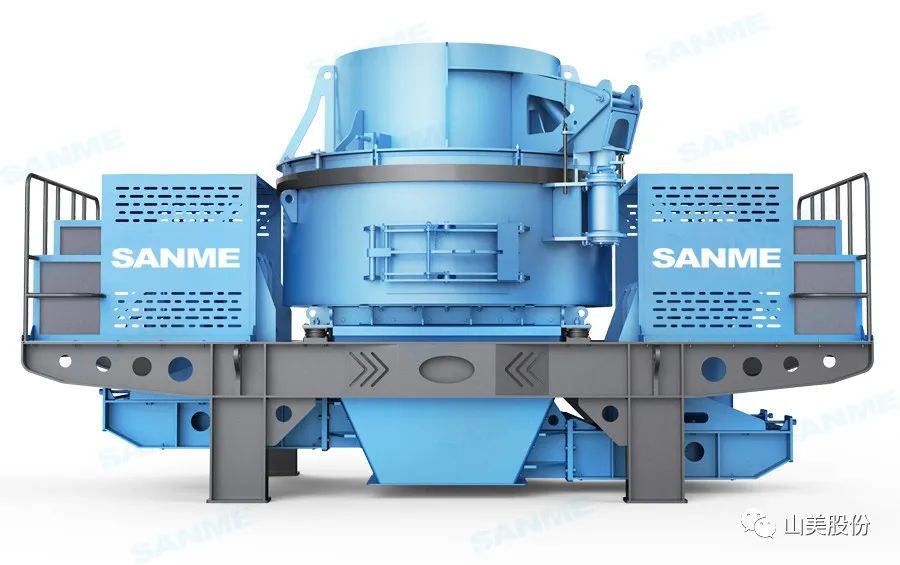 砂石協(xié)會(huì)報(bào)道！上海山美大進(jìn)料、大產(chǎn)量立式?jīng)_擊破碎機(jī)（制砂機(jī)）成功用于東方希望骨料生產(chǎn)線升級(jí)改造項(xiàng)目！